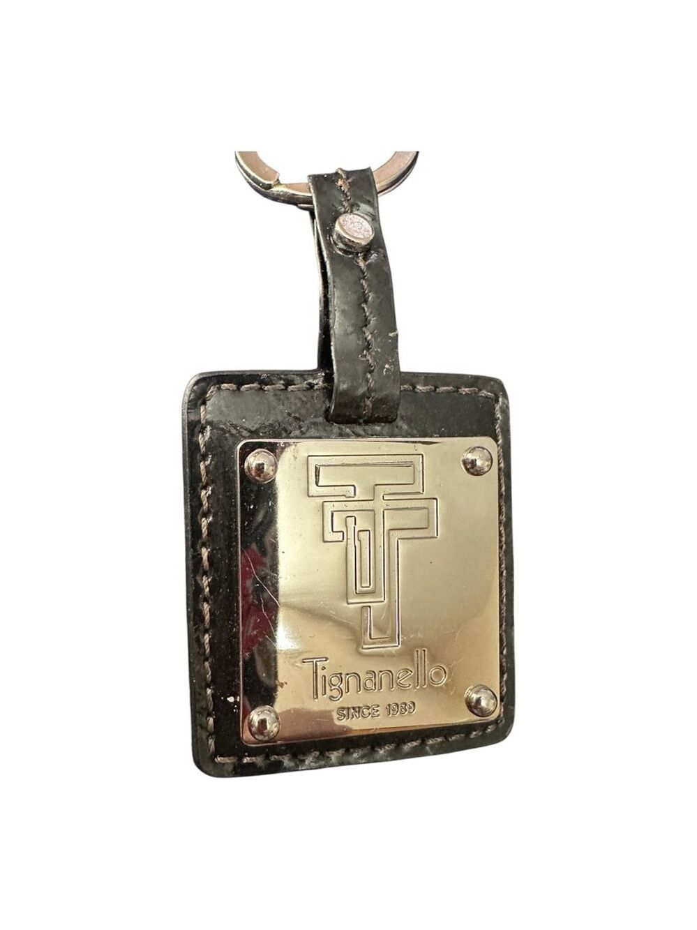Tignanello Unisex Black Key Chain